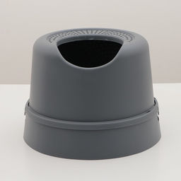 Туалет закрытый Нюша L 35 х 35 х 47 см, серый - Simaland фото 2