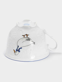 Чашка чайная Cmielow «Рококо. Гуси», 330 мл, фарфор, белая