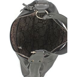 Сумка женская искусственная кожа ADEL-266. 1отдел. черный/серый флотер 248459 - Adelia фото 3