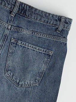 Wideleg Kad?n Jean Pantolon