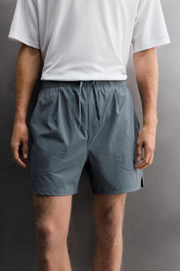 PANTALONES CORTOS T?CNICOS TRAINING / Azul medio