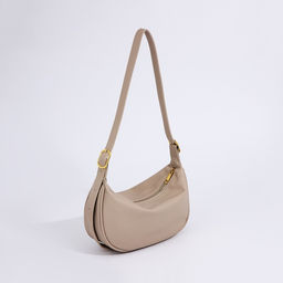 Сумка-багет на молнии, цвет бежевый - Simaland фото 2