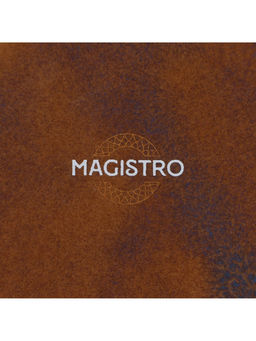 Салатник Magistro Garland, 500 мл, d=16 см, фарфор, синий, коричневый  фото 5