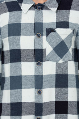 U. S. Polo Assn / Мужская синяя джинсовая рубашка - U.s. polo assn фото 6