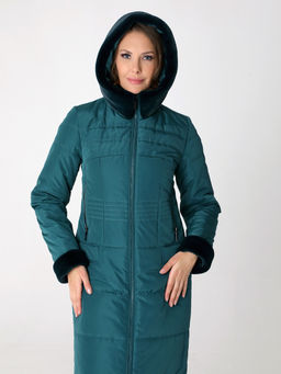 Не продается на меркетплейсах! 23412 Пальто малахитовый - Dizzyway фото 3