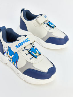 Sonic Bask?l? Erkek ?ocuk Spor Ayakkab?