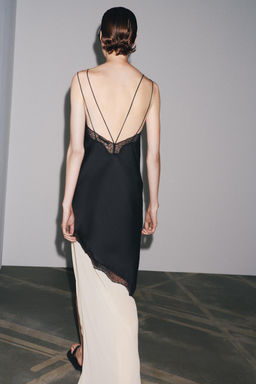 COMBINED LACE DRESS - Zara фото 3