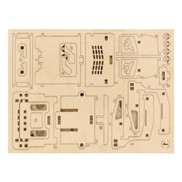 REZARK BIR-014 Пазл 3D 102 элемент. Бетономешалка
