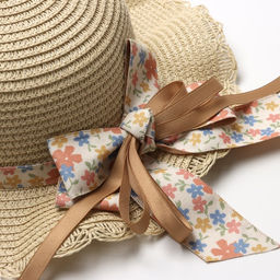 Шляпа для девочки "Милашка" MINAKU, р-р 52, цв.бежевый