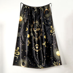 Карнавальный набор «Лунная ведьма»: плащ 120 см, шляпа, перчатки, палочка