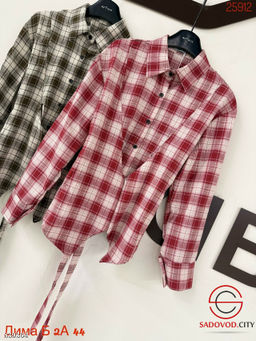 Рубашки женская в клетку - Bruno фото 4