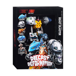 Робот "Зверь" трансформирующийся, в коробке