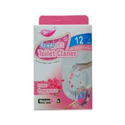 Гель освежитель-очиститель для унитаза в форме шприца, роза