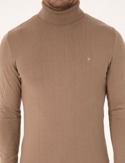 Camel Slim Fit Basic Kazak - Cacharel фото 6