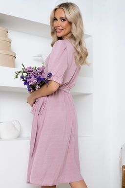 Платье Open Style 6243 пудрово-розовый