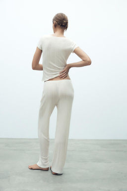 POINTELLE TROUSERS - Zara фото 4
