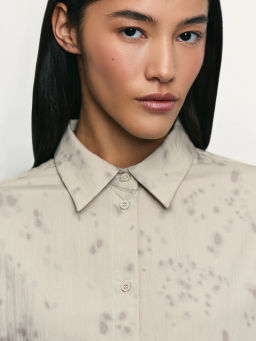 Блузка с абстрактным принтом / Zarina  фото 6