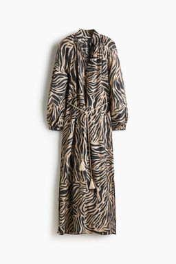 Vestido oversize con cintur?n de anudar - H&m фото 2
