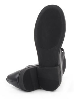 06-DLG27-1 BLACK Туфли женские (натуральная кожа)