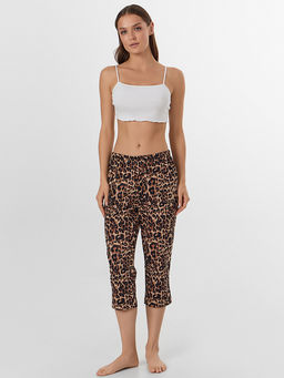 Бриджи домашние женские с леопардовым принтом - Mark formelle фото 3