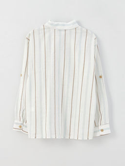 Rahat Kal?p ?izgili Erkek ?ocuk G?mlek - Waikiki фото 2