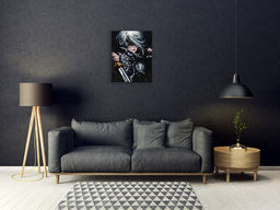 ФРЕЯ PNB/PLPT-176 Набор для раскрашивания по номерам ( с поталью ) 50 х 40 см Серебряный рыцарь  фото 4