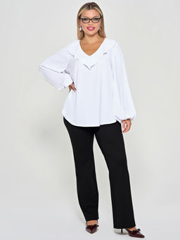 Блузка 0059-26 белый