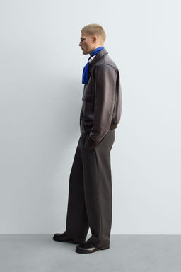 LIMITED EDITION LEATHER JACKET - Zara фото 4