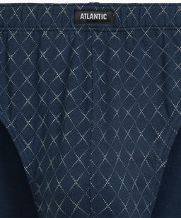 ATLANTIC 3MP-205 Трусы классика Check - набор 3 шт. океан + темно-синий + коричневый  фото 4