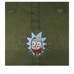 Бейсболка CAPSLAB арт. CL/REM4/1/CD/HEA Rick and Morty Rick (оливковый) фото 2