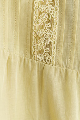 Blusa con inserciones de encaje - H&m фото 7