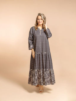 Платье (хлопок) №25-585-2 - Ганг фото 3