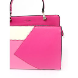 Сумка женская искусственная кожа DJ-CM 6969-ROSE RED 2отд, плечевой ремень, розовый SALE 261494 - Adelia фото 4