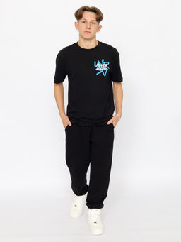 CRB wear / CWSM 60341-22 Футболка мужская,черный/Ex.Cherubino  фото 3
