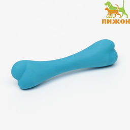 Игрушка жевательная Немалая кость, TPR, 16 см, синяя
