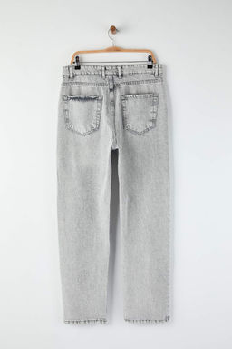 TRENDYOL MAN Ac?k Mavi %100 Pamuk Baggy Fit Jeans Bol Kot Pantolon TMNAW24JE00027 - Trendyolmilla фото 66