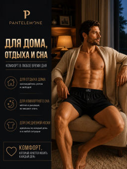 Трусы-боксеры мужские - Pantelemone фото 19