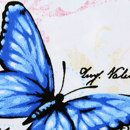 Баттерфляй Скатерть-дорожка на стол набивная 50х148см, 231г/м2, хлопок 100%, Домашняя мода (Россия)  фото 3