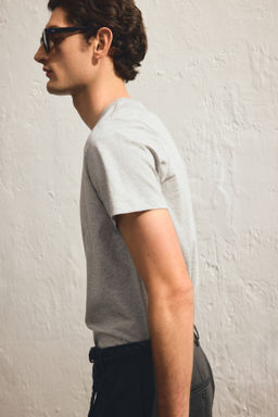 Camiseta en algod?n pima Slim Fit - H&m фото 15
