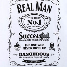 Футболка мужская KAFTAN Real man размер 54