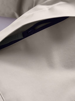 Парка зимняя подростковая для девочки с капюшоном бежевого цвета 9538B - Valianly фото 15