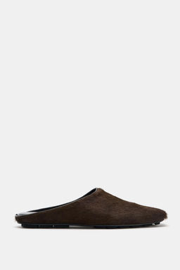 LEATHER MULE SHOES LIMITED EDITION - Zara фото 4
