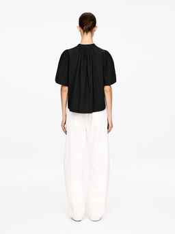 Blusa con pliegues - H&m фото 5
