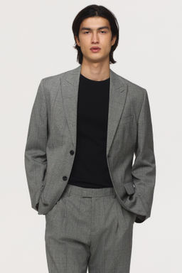 Americana de botonadura sencilla Regular Fit - H&m фото 3