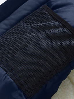 Парка зимняя мужская с капюшоном темно-синего цвета 9533-1TS - Valianly фото 13