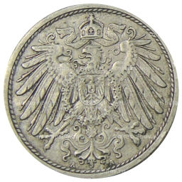 10 пфеннигов 1912 года А Германия