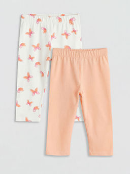 Beli Lastikli K?z ?ocuk Tayt 2li