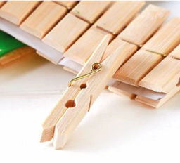 Прищепки для белья 20 штук 6 см / N118 /уп 250/