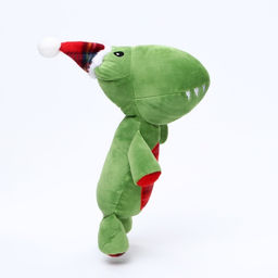 Игрушка мягкая для собак Дино с пищалкой, 35?16 см - Пижон фото 3