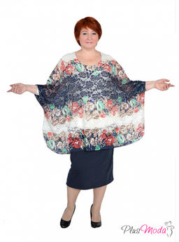 Туника Модель №224 размеры 44-80 - Plusmoda фото 5